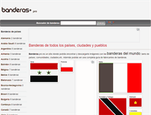 Tablet Screenshot of banderas.pro